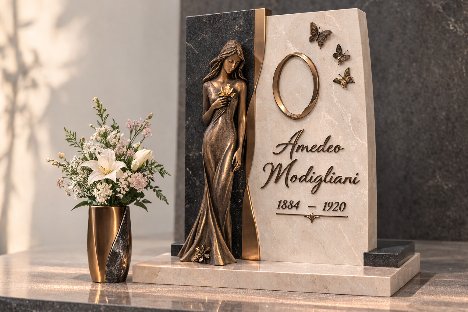 Urnové hroby – kamenárstvo RD